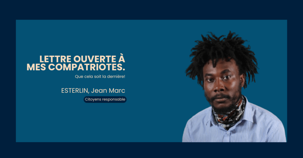 Lettre ouverte à mes compatriotes