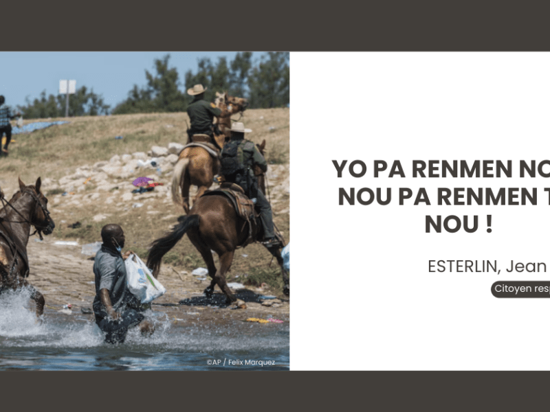 Yo pa renmen nou e nou pa renmen tèt nou&nbsp;!